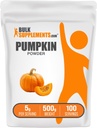 BulkSupplements.com Kürbis Pulver - Kürbisergänzung, für Verdauungsunterstützung, Superfood-Ergänzung - Glutenfrei, 5g pro Servierung, 500g (1.1 lbs) (Pack von 1)