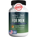 Nachtzeit Lean Burner für Männer Advanced Sleep Supplement Vitamin D Nacht Burner & anabole Erholung, natürliche Schlafhilfe mit Magnesium, Ashwaganda (1)
