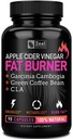 Apple Cider Essig Gewicht-Management Pillen für Frauen - Garcinia Cambogia + w. CLA & Green Coffee Bean Green Tea