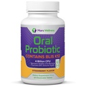 Oral Probiotic Supplement mit BLIS K12 4 Billion CFU - Jetzt Dairy Free 60 Tage Supply Bottle für Bad Breath, Strep, Cavities, Gum Oral and Dental Health - Sugar Free - USA Made - 60 Count