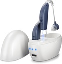 Hörgeräte wiederaufladbar (Pair), Hörverstärker für Senioren & Erwachsene, OTC Hinter-The-Ear BTE Hörgerät, Digital PSAP Personal Sound Amplification, Volume Control & Noise Cancellation
