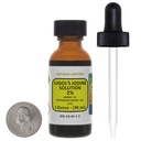 Lugol's Iodine / 2% Lösung / 1 Oz in einer Amberglasflasche/Free Dropper