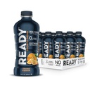 Ready® Sportsdrink – Elektrolytische Hydration mit Super Fruit Carbs, B Vitamins & No Added Sugar – Saubere Energie für Sportler & Endurance – Glutenfrei, Vegan, Kosher – Orange Passion (12-Pack)