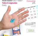 CONCEIVE PLUS Mens Motility Bundle Mens Fertility 60 + Motility Supplement 60 Kapseln