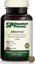 Standard Process Inc. Arginex - Ganze Lebensmittelformel für Körperreinigungsorgane - Leberunterstützung und Nierengesundheitsergänzung mit Vitamin A, Hafermehl, Buchweizen und Ascorbinsäure - 180 Tabletten
