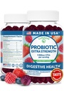 Lunakai USA Made Probiotic Gummies - 5 Billion CFUs, Vegan, Non-GMO, Gluten-Free - Verdauungs- und Immununterstützung für Damen und Herren - 60 Kaugummis