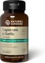 Nature's Sunshine Capsicum & Knoblauch w/Parsley, 100 Kapseln | Hilft, Verdauung, Immunität, Zirkulation und Glandular Health zu unterstützen