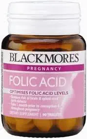Blackmores Viltamins Folsäure für Frauen, die bereit sind, ein Kind 90 Tabletten zu haben. [Kostenlos für Sie Beauty-Geschenk]