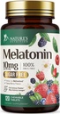 Melatonin 10 mg Fast Dissolve, Melatonin Ergänzungen für restful Sleep, natürliche Schlafunterstützung Ergänzung für Erwachsene, extra Stärke Erdbeer-Flavored Tabletten, Zuckerfrei, 120 Tabletten, 120 Tage Versorgung