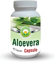 BASIC AYURVEDA Aloe Vera Kapseln - 460 MG | Unterstützung Gut Gesundheit, Verdauungsgesundheit & Immun Gesundheit | Natürliche Kräuterergänzung | Hilft Balanced Stomach Acidity, Aloin Free | 40 Kapseln