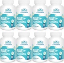 Liposomal NAD+ Ergänzung 1000 mg | Höchste NAD Pontecy | Max Absorption | Reine NAD Ergänzung | Energie und DNA Reparatur, Alterung Verteidigung, Gehirn Funktion | 480 Softgels