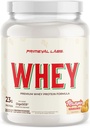 Primeval Labs Pure Whey Protein Konzentrat | Muskelwachstum & Erholung | Einfach zu mischen Formel | Mazapan | 20 Portionen