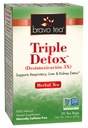 Bravo Tee Triple Detox Kräutertee Koffein kostenlos, 20 Teebeutel