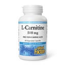 Natürliche Faktoren, L-Carnitin 500 mg, Energieunterstützung, 60 Kapseln (60 Portionen)