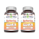 Erstaunliche Formeln Berberine 1000mg Pro Servierkapseln Ergänzung | Non GMO | Gluten Free | Made in USA (120 | 2 Pack)