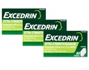 Excedrin Extrastärke - 24 Kapseln, Packung mit 3