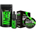 Bart Growth Kit w/GROW XXL Bartöl/Serum für Gesichtshaarwachstum für Männer + 2X verdickt Biotin Mustache Wax & Balm für Männer - Conditioner & Weichmacher - Formuliert in Amerika