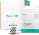 Routine Women's Daily Probiotics for Digestive and Feminine Health - 24 Billion CFU 30 Kapseln - Dairy Free Organic Probiotics for Women - Free Glass Jar