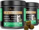 Probiotika für Hunde | All-Natural Dog Probiotic Supplement mit Enzymen, Präbiotika, Kürbis | Förderung Verdauungsgesundheit, Verbessern Allergy & Immunität, 180 Count (Pack mit 2 x 90 ct)