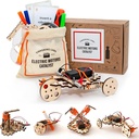 Robotics Engineering Kit | Designed by Scientists | 50 Plus Parts | 10 Plus STEM Projekte für Kinder 8 bis 12 | Learn Electronics, Science | Grow Creativity, Grit | DIY Inventor Spielzeug Geschenk