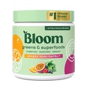 Bloom Nutrition Superfood Greens Powder, Verdauungsenzyme mit Probiotika und Präbiotika, Gut Health, Bloating Relief für Frauen, Chlorella, Juice Mix w/Beet Root Powder, 30 SVG, Orange Passionfruit
