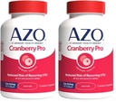 AZO Cranberry Pro Urinary Tract Health Supplement 600mg PACRAN, 1 Servieren : Mehr als 1 Glas Cranberry Juice, Sugar Free Cranberry Pills, Non-GMO 100 Softgels (Pack von 2)