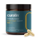 Curalin Blutzucker Complex Supplement | 9 Natürliche Kräuter, Zimt, Kurkuma, Gymnema Sylvestre, Bitter Melon | Unterstützung Balanced Zucker, Stoffwechsel & Energie, Curb Cravings | 180 Kapseln