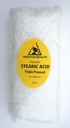 Stearinsäure Gemüse-Triple Pressed Cosmetic Grade Pastilles Bart 100% rein von H&B Oils Center (8 oz)