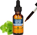 Kräuter Pharm Certified Organic Lemon Balm Liquid Extract für die Berechnung Nervous System Support, Alkoholfreie Glycerite, 1 Oz