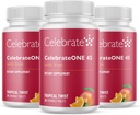 Celebrate Vitamins CelebrateONE 45 Chewables, 45mg Eisen - Einmal täglich Bariatric Multivitamin, Essential Vitamins & Minerals - Magen-Bypass & Sleeve Gastrectomy Supplement - Tropical (90 Tabletten)