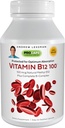 ANDREW LESSMAN Vitamin B12 100 180 Kapseln - Absorptionsgeschütztes Methylcobalamin (Natural Coenzym Vitamin B12), essentiell für Energie- und Stressunterstützung, Plus B-Komplex, einfach zu schlucken Kapseln
