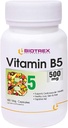 Panihari Biotrex Nutraceuticals Vitamin B5, 500 mg -60 Veg Kapsel