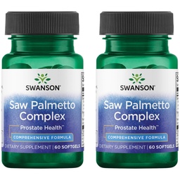 Swanson Saw Palmetto Complex 60 Sgels (2 Pack)