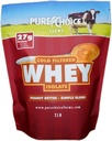 Pure Choice Peanut Butter Whey Isolate Protein Powder, 28g Protein & Low Fat, Best Kalt gefiltert und ungesättigt Whey, keine Füllstoffe oder künstliche Süßungsmittel (Peanut Better, 2 lb)