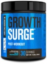 Jacked Factory Growth Surge Creatine Post Workout w/L-Carnitin - Tägliche Muskelaufbau und Erholungsergänzung mit Kreatin Monohydrat, Betaine, L-Carnitin L-Tartrate - 30 Servietten, Blau Himbeer