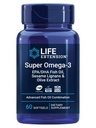 Life Extension Super Omega-3 EPA/DHA Fish Oil, Sesam Lignans & Olive Extract – Herzgesundheit, Gehirngesundheit, Entzündungsgesundheitsunterstützung, Cholesterol Health Support, Glutenfrei, Non-GMO, 60 Softgels