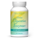 Global Health Trax - Active Digestive Enzymes Supplement, 90 Kapseln - Umfassende Verdauungshilfe mit Enzymen zur Förderung gesunder Verdauung für Männer und Frauen
