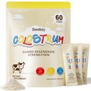 Bestidy Colostrum Supplement,Colostrum Pulver für Gut, Haarwachstum, Schönheit, Individuell verpackt,Natürliche Superfood Bovine Colostrum Pulver,(60 Servierungen) 4.23 Oz