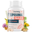 2000MG NAD Ergänzungen für Frauen, NMN Alternative, Weiblich Liposomal NAD+, mit Ashwagandha, Berberine HCL, Ginkgo Biloba & Black Cohosh - Menopause, Gehirn, Metabolism & Energy Support*, 90 Kapseln