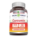 Erstaunliche Formeln Curcumin Ergänzung | 700 Mg | 120 Veggie Kapseln | Turmeric Root Extract | Non-GMO | Gluten Free | Made in USA