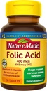 Nature Made Folic Acid 400 mcg (665 mcg DFE) Tabletten, 250 Count (Packaging May Vary)