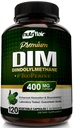 NutriFlair DIM Supplement 400mg mit Bioperine, 120 Kapseln - Diindolylmethan - Estrogen Metabolism Support & Hormone Balance, Menopause, PCOS, Akne und Hautpflege für Männer & Frauen - vergleichen Sie mit 300mg