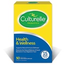 Culturelle Health & Wellness Tägliche probiotische Ergänzung für Männer & Frauen, hilft, Ihr Immunsystem, okziale Durchfall, Gas & Bloating, 15 Billion CFUs, Non-GMO, 50 Count