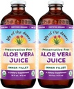 Lily Of The Desert Organic Aloe Vera Juice, Inner Fillet, 16 Fluid Unze (Pack von 2)