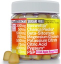 Boswellia Chanca Piedra Pygeum Beta-Sitosterol Gummi mit Magnesium Glycinat Kalium Citrat P5P | Stone Breaker Prostata Nierenstein Uric Acid Flush & Cleanse | Pillen Kapseln Ergänzung Alt