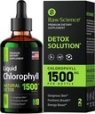Chlorophyll Liquid Drops - Body Deodorizing Supplement, Natürliche Energie Boost, Organische Chlorophyll schnell absorbierende Vegan Liquid Chlorophyll – Boost Oxygen & intern Deodorant, Detox Liquid Oxygen Drops