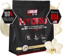 LABRADA Hydro 100% reines hydrolysiertes Whey Protein Isolat Pulver, Lactosefrei, Glutamin, Schnellstes Digesting Whey Verfügbar, Instant Mixing, Delicious Taste 48 Servierungen 4lb (Vanilla)