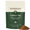 Echte Pilze Türkei Tail Mushroom Powder – Organic Turkey Tail Extract aus – für Wellness, Gut Harmony, & Energy Support – Vegan, Non-GMO, keine Füllstoffe – 100 Servierungen Funktionsmushroom Supplement