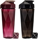 Classic 28 oz Blender Shaker Bottle | Protein Shaker Bottle mit Diamant Agitator | Shaker Cup mit Tragegriff und Geschirrspüler Safe | 2-Pack Schwarz &amp; Maroon