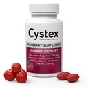 Cystex Cranberry Urinary Health Supplement - 3-in-1 UTI-Schutz mit Probiotika, Präbiotika, & Vitamin C - Unterstützt Vaginal pH, Hefe Balance, & Urinary Health - Fast-Acting - Sugar-Free - 75-Count